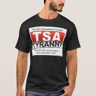 Zazzle TSA Tyranny Afbeelding T-shirt