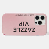 Zazzle VIP coques roses (Verso Horizontal)