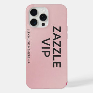 Zazzle VIP roze hoesjes iPhone 15 Pro Max Hoesje
