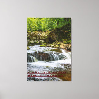Zazzle waterschilderverf canvas afdruk