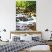 Zazzle waterschilderverf canvas afdruk (Insitu (Slaapkamer))
