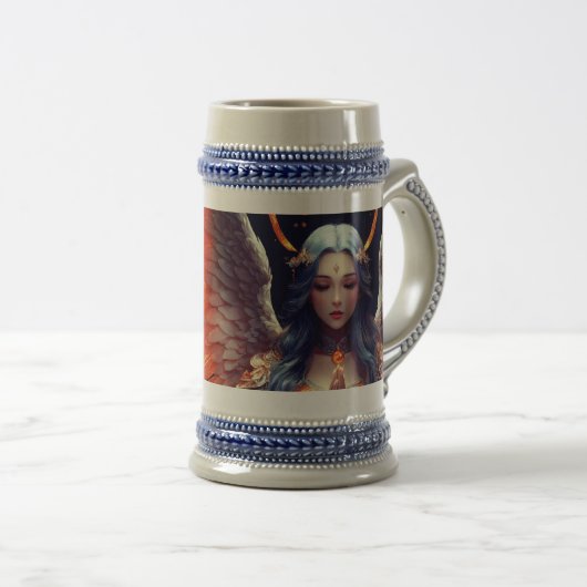 Zazzle's Custom Beer Steins: een persoonlijke Revi Bierpul (Voorkant rechts)