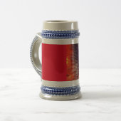 Zazzle's Custom Beer Steins: een persoonlijke Revi Bierpul (Voorkant links)