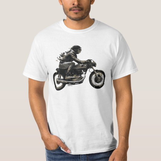 Zazzle's koelste borstste T-shirt (Voorkant)