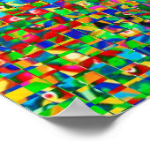 Zazzling Rain Forest Pattern Poster (Hoek)