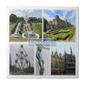 zBE005 BRUSSEL, Manneken Pis, België; Tegeltje (Voorkant)