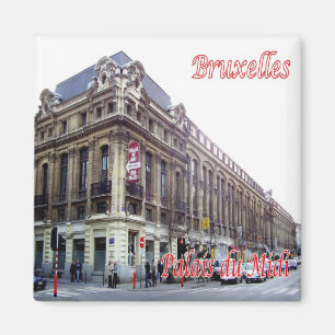 zBE019 BRUSSEL BRUXELLES Palais du Midi, Koelkast Magneet