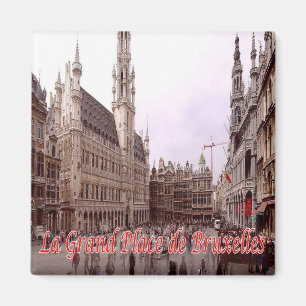 zBE025 BRUSSEL BRUXELLES Grand Place - Fridge Magneet