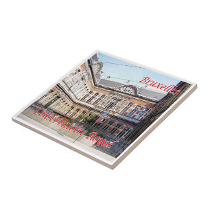 zBE028 BRUSSEL BRUXELLES Koninklijk Conservatorium Tegeltje