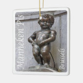 zBE046 MANNEKEN PIS Brussel, Keramisch Ornament (Links)