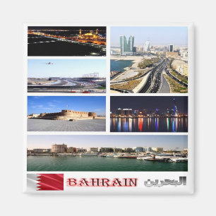zBH010 BAHRAIN, Azië, Fridge Magneet