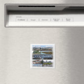 zCA009 mozaïek van VANCOUVER in Canada, Fridge Magneet (Insitu (Vaatwasser))