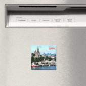 zCA017 QUEBEC City, Panorama, Canada, Fridge Magneet (Insitu (Vaatwasser))