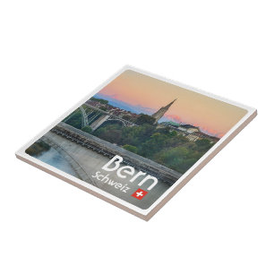 zCH022 BERN Centrum Zwitserland, Tegeltje