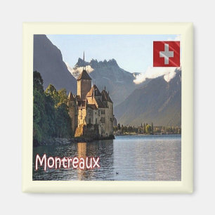 ZCH029 MONTREAUX Zwitserland - Fridge Magnet Magneet