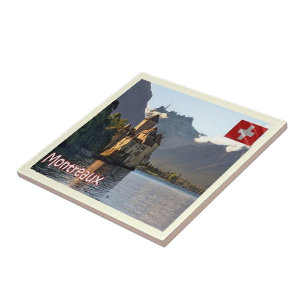 ZCH029 MONTREAUX Zwitserland - Tegeltje