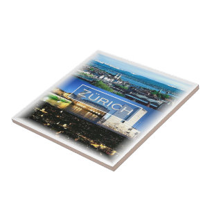 zCH040 ZÜRICH Zwitserland, Tegeltje