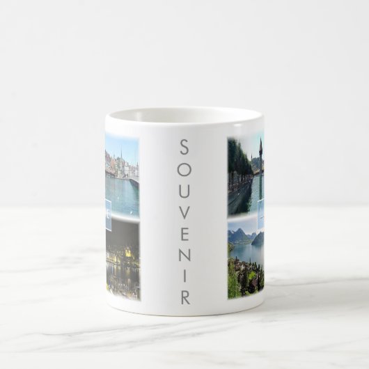 ZCH043 LUCERNE Zwitserland, Koffiemok (Center)