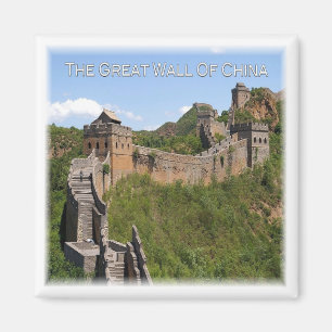 zCN010 DE GROTE WAL in CHINA, Azië, Fridge Magneet