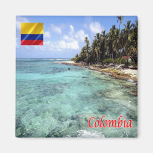 ZCO008 COLOMBIA, Archipel San Andrés, Fridge Magneet