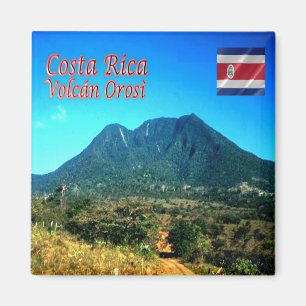 zCR010 COSTA RICA, Volcan Orosì, America, Fridge Magneet