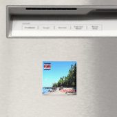 zCR019 COSTA RICA, Corcovado National Park, Fridge Magneet (Insitu (Vaatwasser))