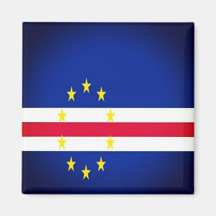 zCV001 CAPE VERDE, FLAG, Afrika, Fridge Magneet