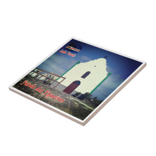 zCV007 CAPE VERDE, Igreja, Afrika, Fridge Tegeltje