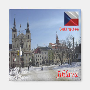 ZCZ006 JIHLAVA Tsjechië, Koelkast Magneet