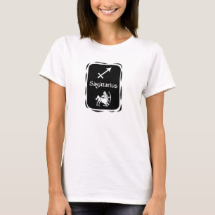 (ZD3) SAGITTARIUS Zodiabetische astrologie Sign. T-shirt