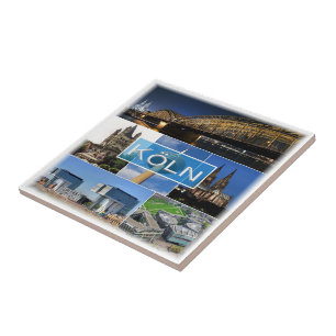 zDE013 KEULEN KÖLN Duitsland, Tegeltje