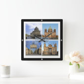 zDE018 BERLIN Duitsland, Vierkante Klok (Huis)