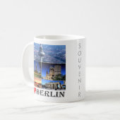zDE020 BERLIN I-GRAAD Duitsland, koffie-Mok Koffiemok (Voorkant links)