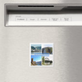zDE032 THE RHINE VALLEY Germany - Fridge Magneet (Insitu (Vaatwasser))
