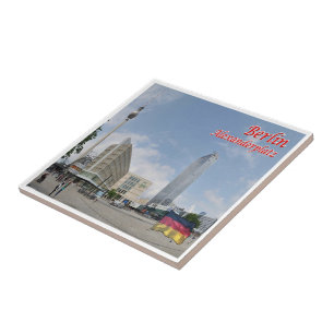 zDE060 BERLIN ALEXANDERPLATZ Duitsland Tegeltje