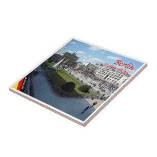 zDE065 BERLIN PARISER PLATZ Duitsland, Tegeltje