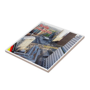 zDE070 BERLIN Potsdamer Platz Duitsland Tegeltje