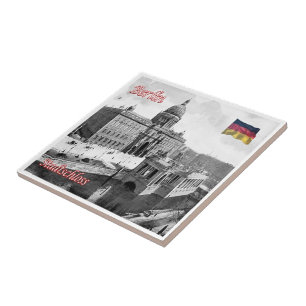 zDE071 BERLIJN Stad Tegeltje