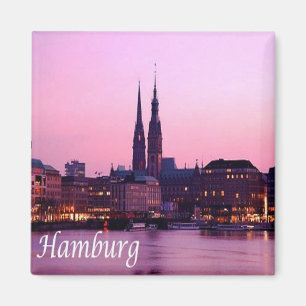 zDE084 HAMBURG, Duitsland Koelkast, Magneet