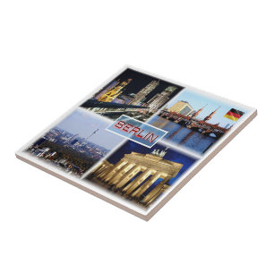 zDE090 BERLIN Bikini Haus Oberbaum, Tegeltje