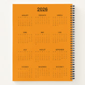 Zdenka Cerny poster by Alphonse Mucha  Notitieboek (Achterkant)