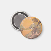 Zdenka Cerny poster van Alphonse Mucha Magneet (Voorkant / Achterkant)