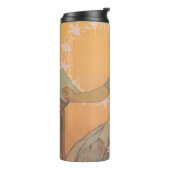 Zdenka Cerny poster van Alphonse Mucha Thermosbeker (Gedraaid links)