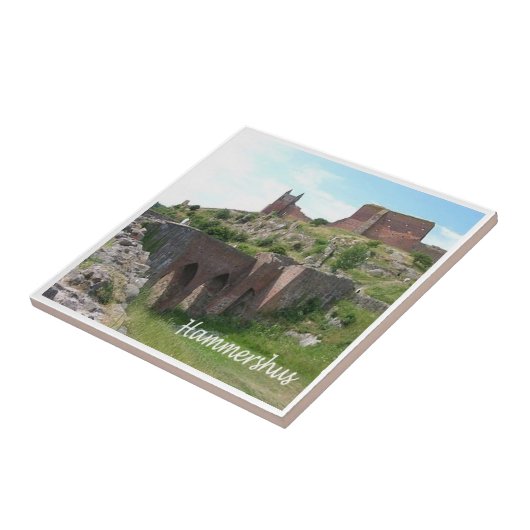 zDK006 HAMMERHSHUS, Friese eilanden, Tegeltje (Zijkant)