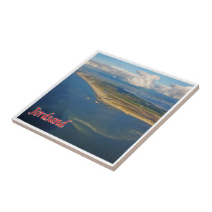 zDK007 JORDSAND Friese Eilanden Denemarken, Tegeltje