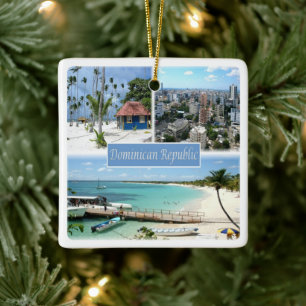 zDO005  DOMINICAANSE REPUBLIEK, Mozaïek, Amerika, Keramisch Ornament