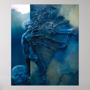 Zdzislaw Beksinski kunst Poster