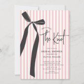 Ze bindt het knoop Vrijgezellenfeest vast Kaart (Voorkant)