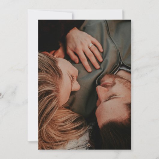 Ze bindt het zwarte Vrijgezellenfeest van de knoop Kaart (Achterkant)