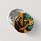 Ze blaast mijn versterker ronde button 3,2 cm (Voorkant /achterkant)